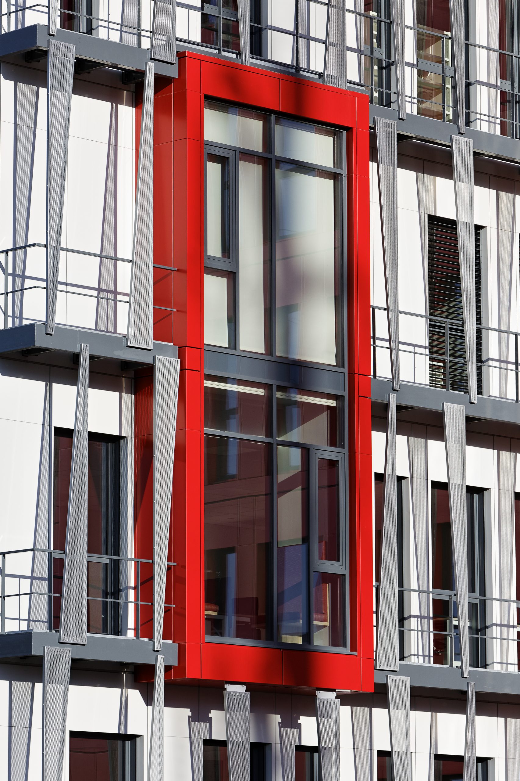 Réalisation Aluminium Thermolaqué Caisse d’Épargne Grenoble