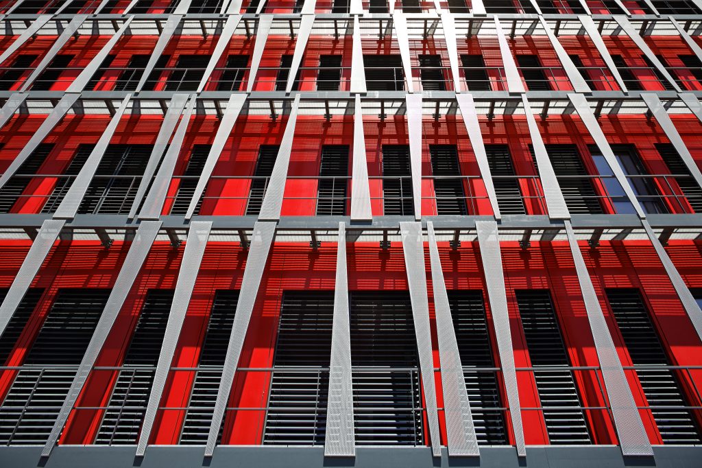 Réalisation Aluminium Thermolaqué Caisse d’Épargne Grenoble