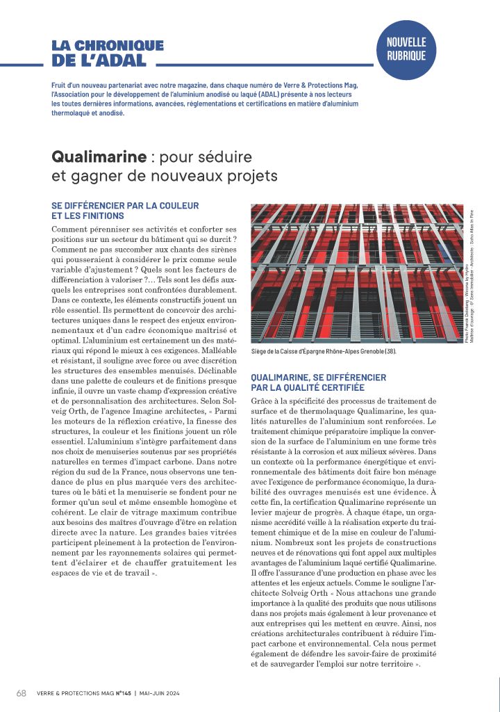 Qualimarine pour séduire et gagner de nouveaux projets